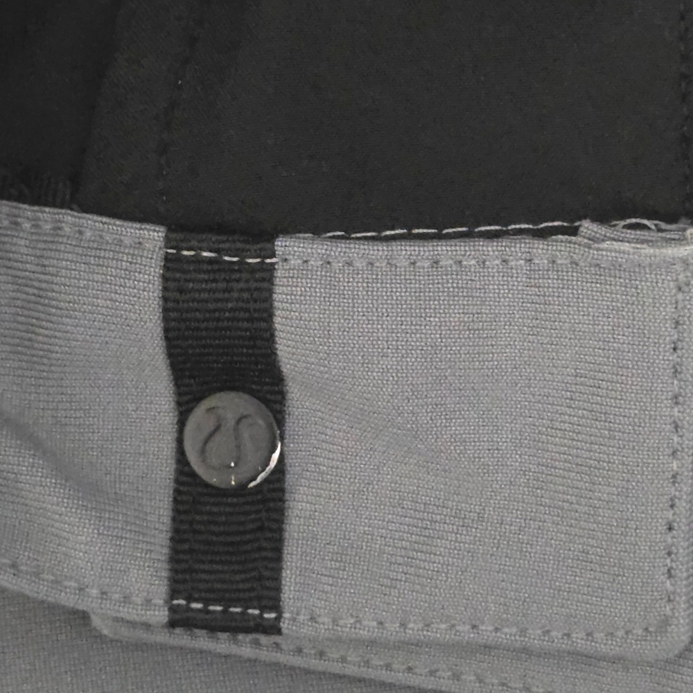 Lululemon Men ABC Pant Slim Warpstreme Grey 5-Pocket Trousers LM5ADFS 38X33 - Picture 9 of 11